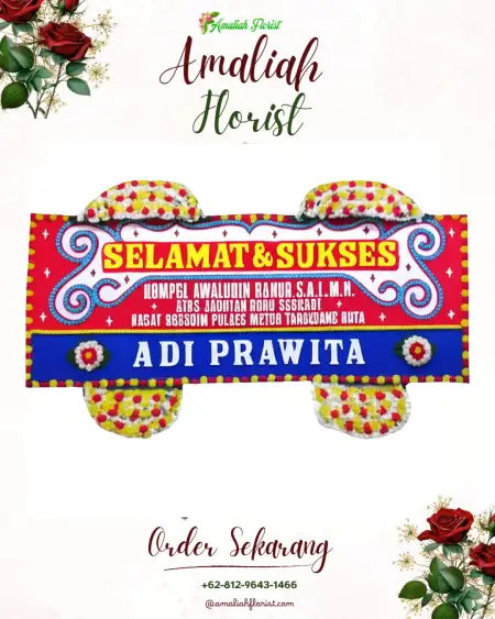 Papan Bunga Ucapan Selamat Lubuk Tanjung